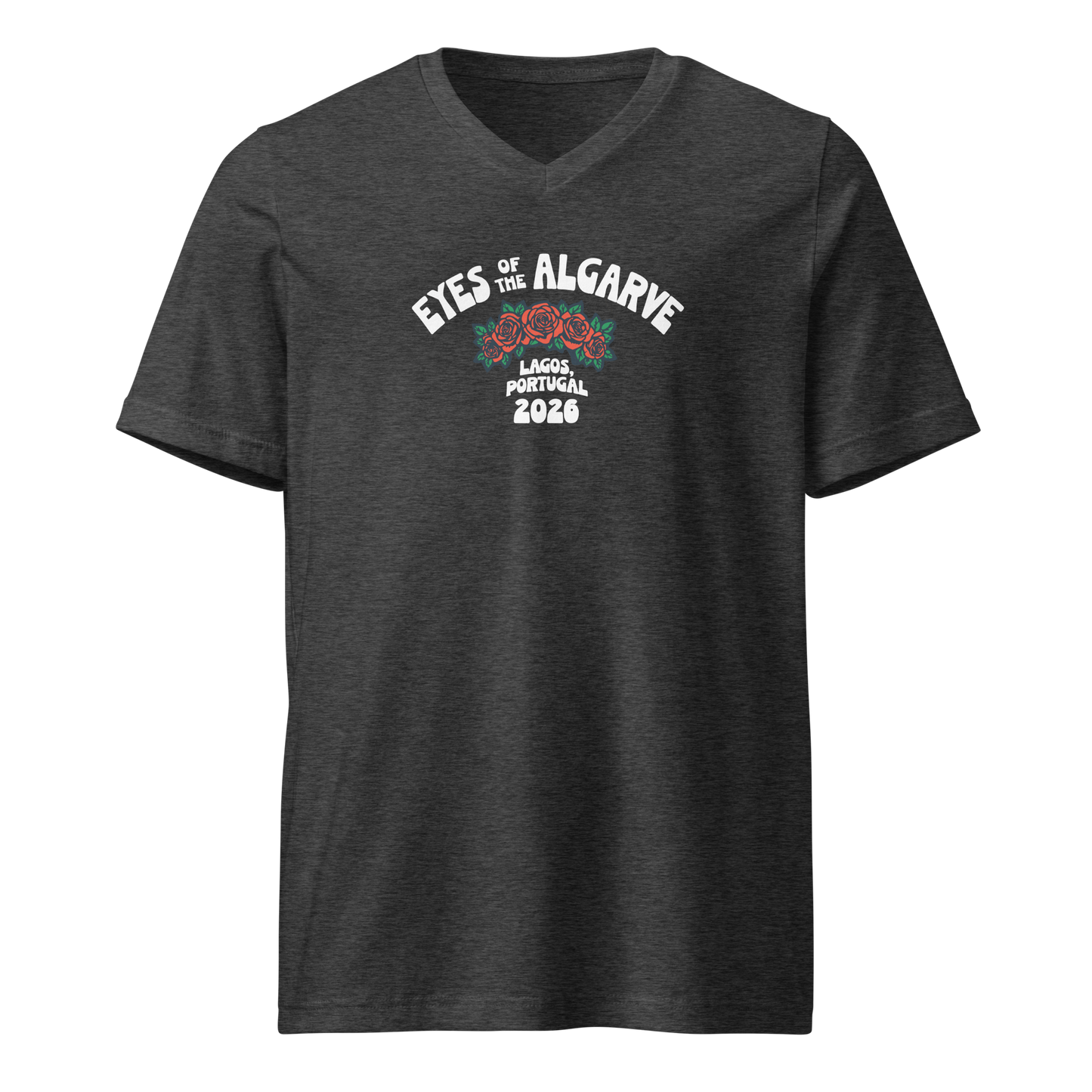 Eyes of the Algarve Unisex Short Sleeve V-Neck