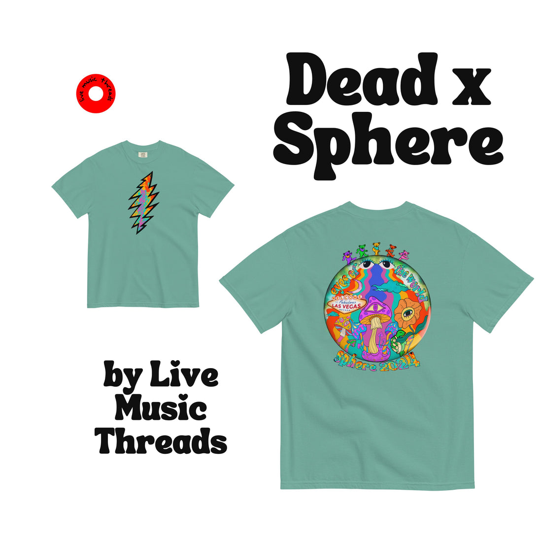 Sphere x Dead & Company - behind the design
