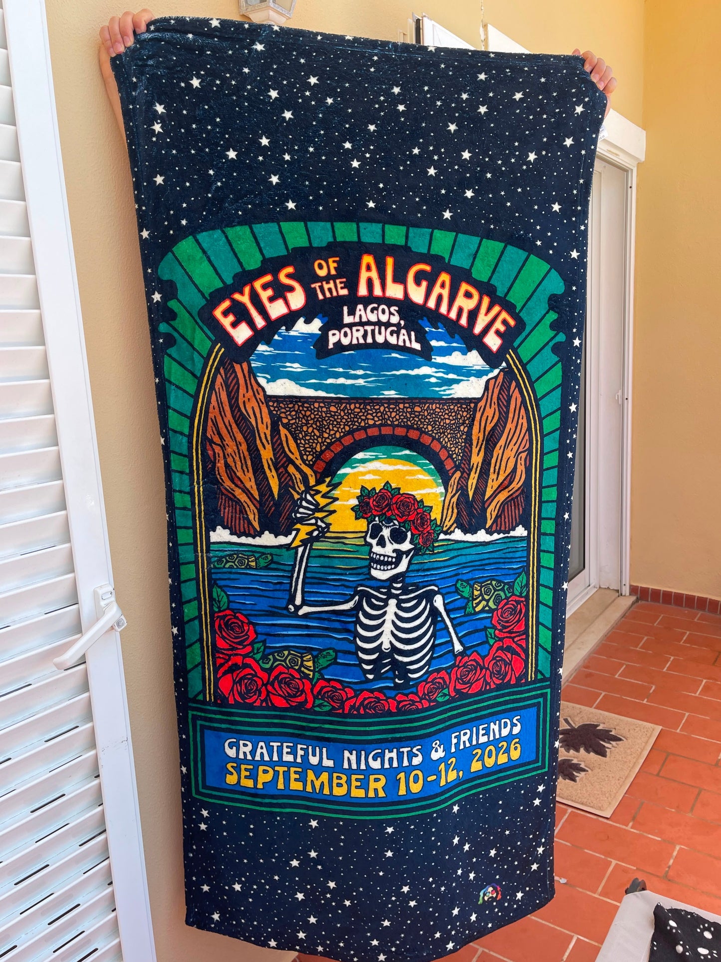 Eyes of the Algarve Beach Towel