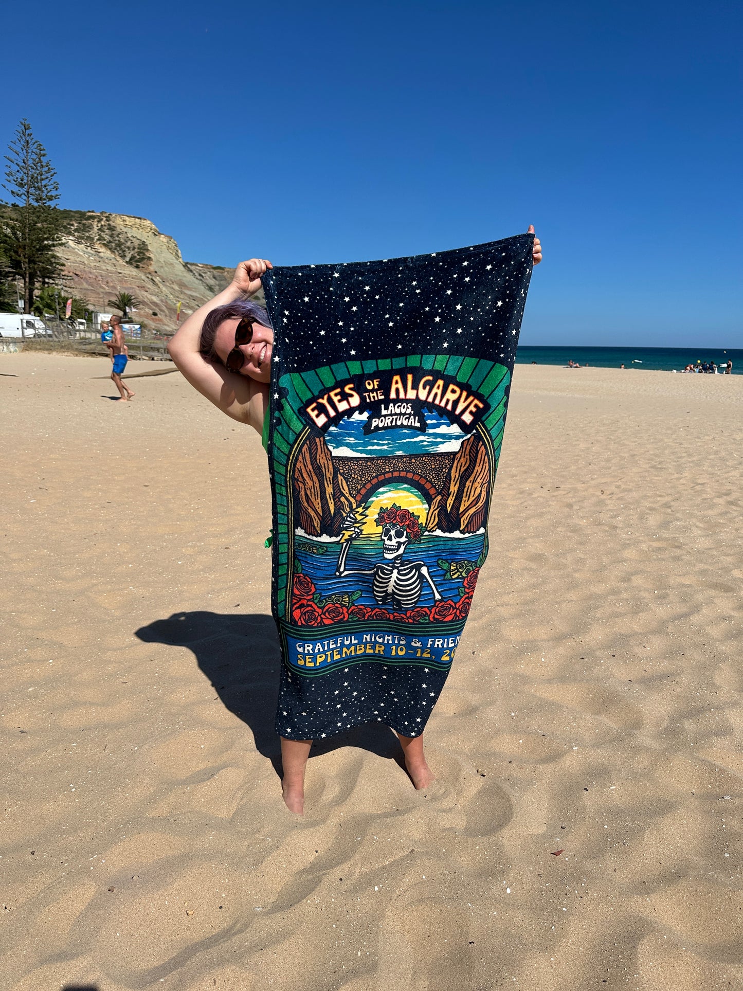 Eyes of the Algarve Beach Towel