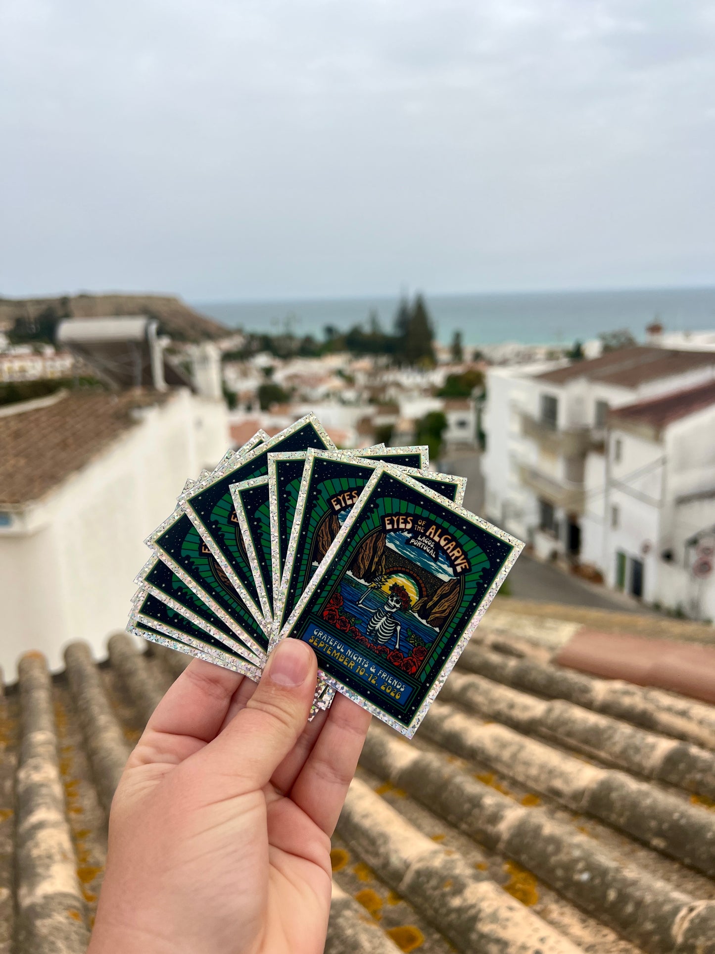 Eyes of the Algarve Glitter Sticker Pack