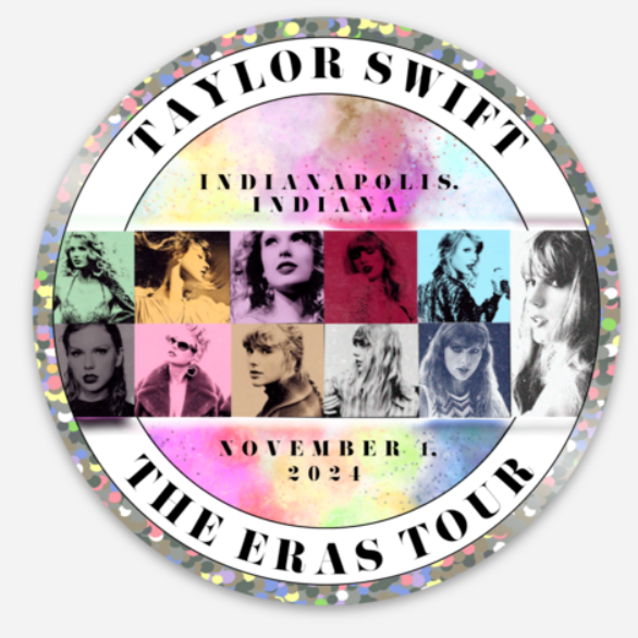 Custom Eras Tour Stickers (10-pack) | Swiftie Gifts