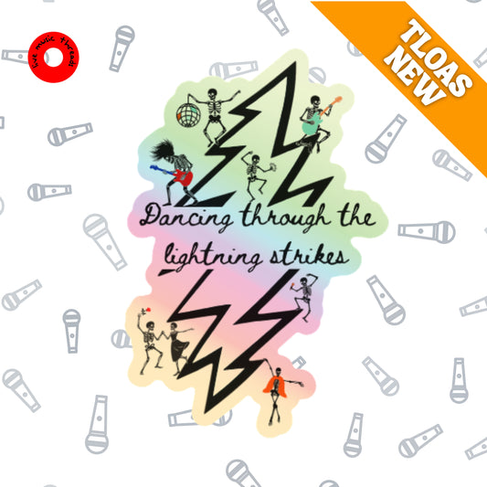 10-pack Grateful Dead Taylor Swift mashup holographic stickers | Opalite is Dead