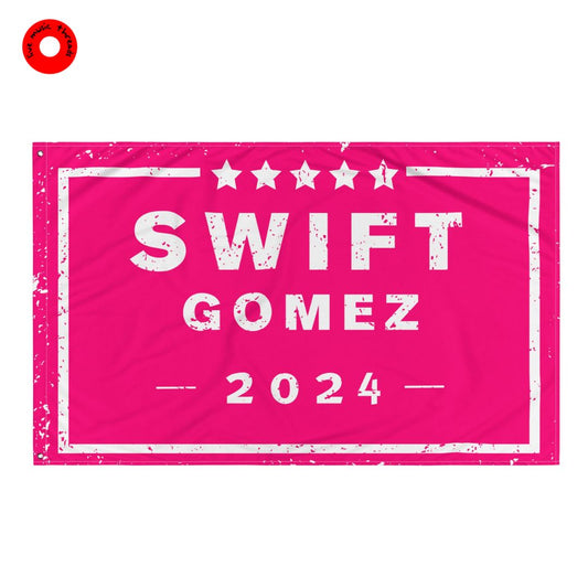 Taylor Swift + Selena Gomez for President Flag | Make America Taylor Nation