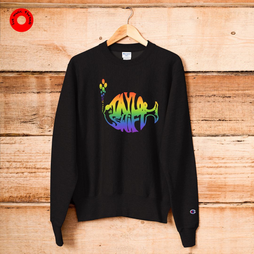 Swiphtie T: Phish Rainbow Fish Sweatshirt