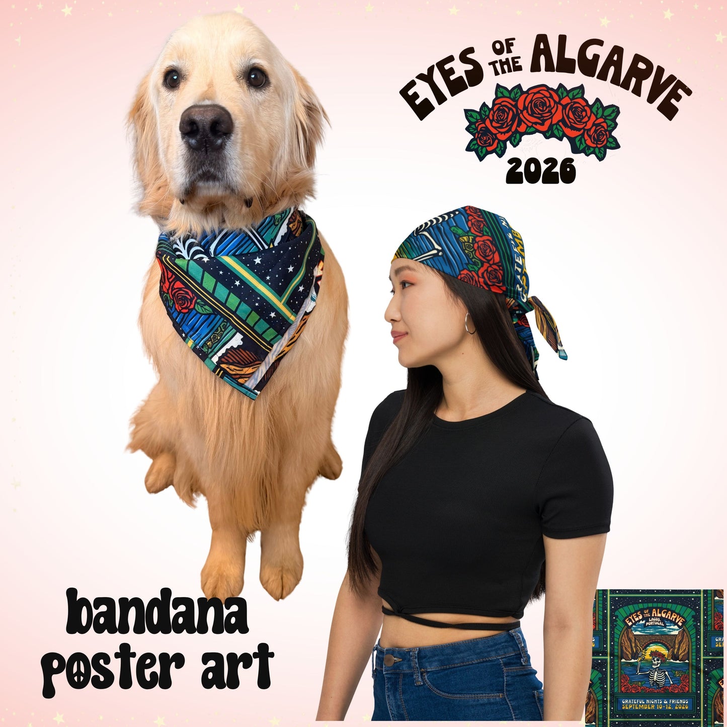 Eyes of the Algarve Bandana