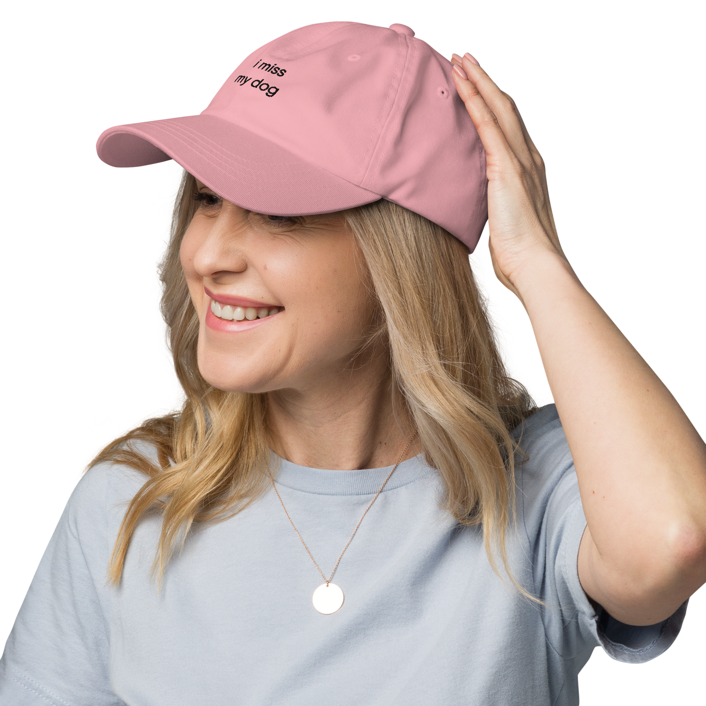 i miss my dog | embroidered baseball dad cap