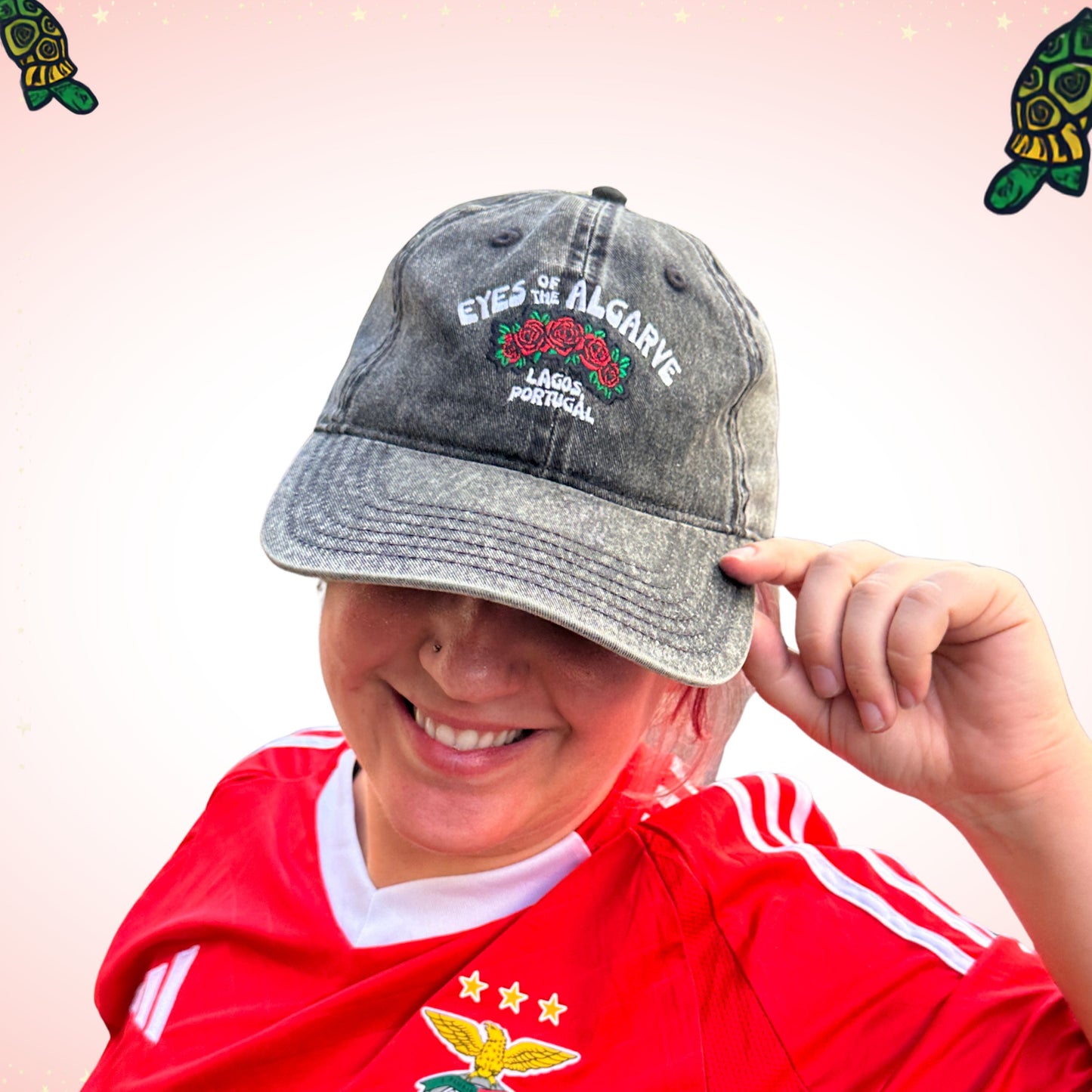 Eyes of the Algarve Embroidered Cap
