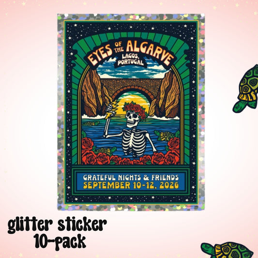 Eyes of the Algarve Glitter Sticker Pack