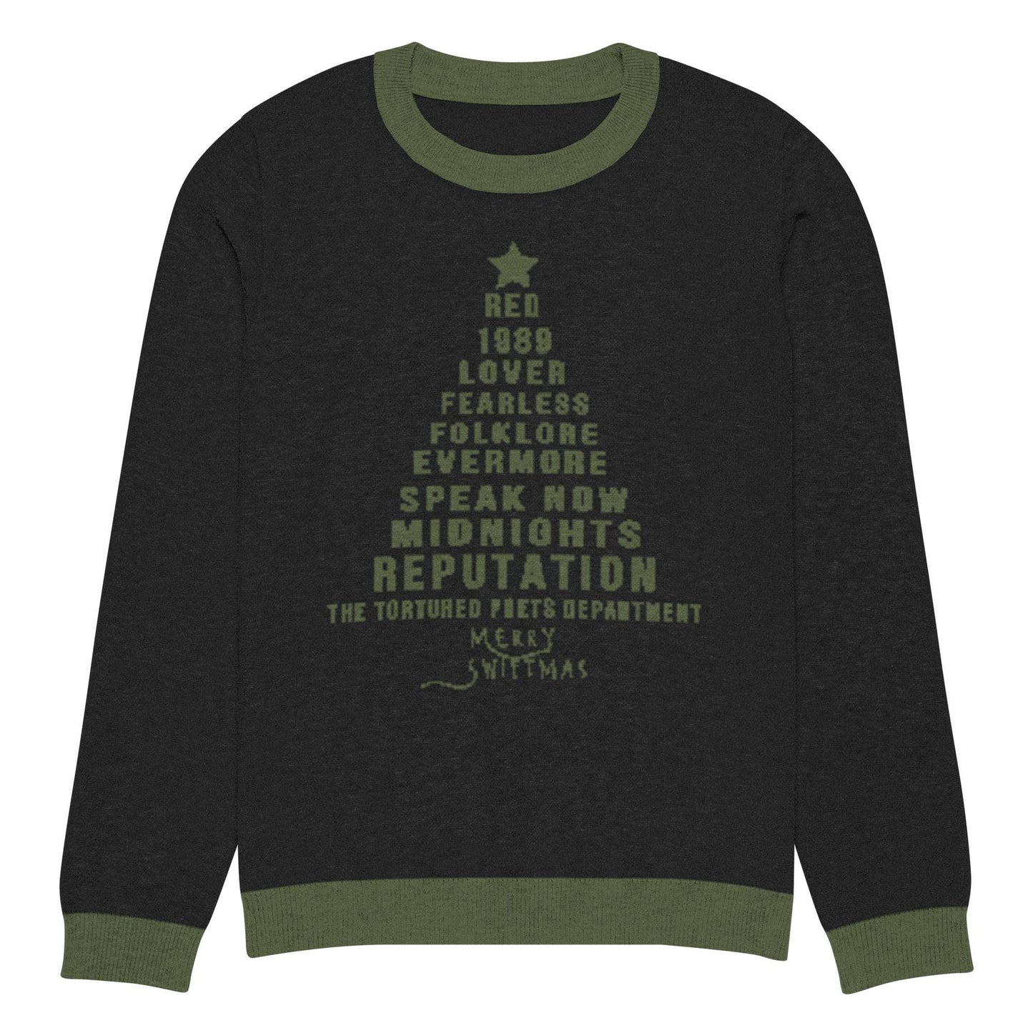 The Eras Knit Crewneck Sweater | Taylor Swift Inspired Christmas Sweater