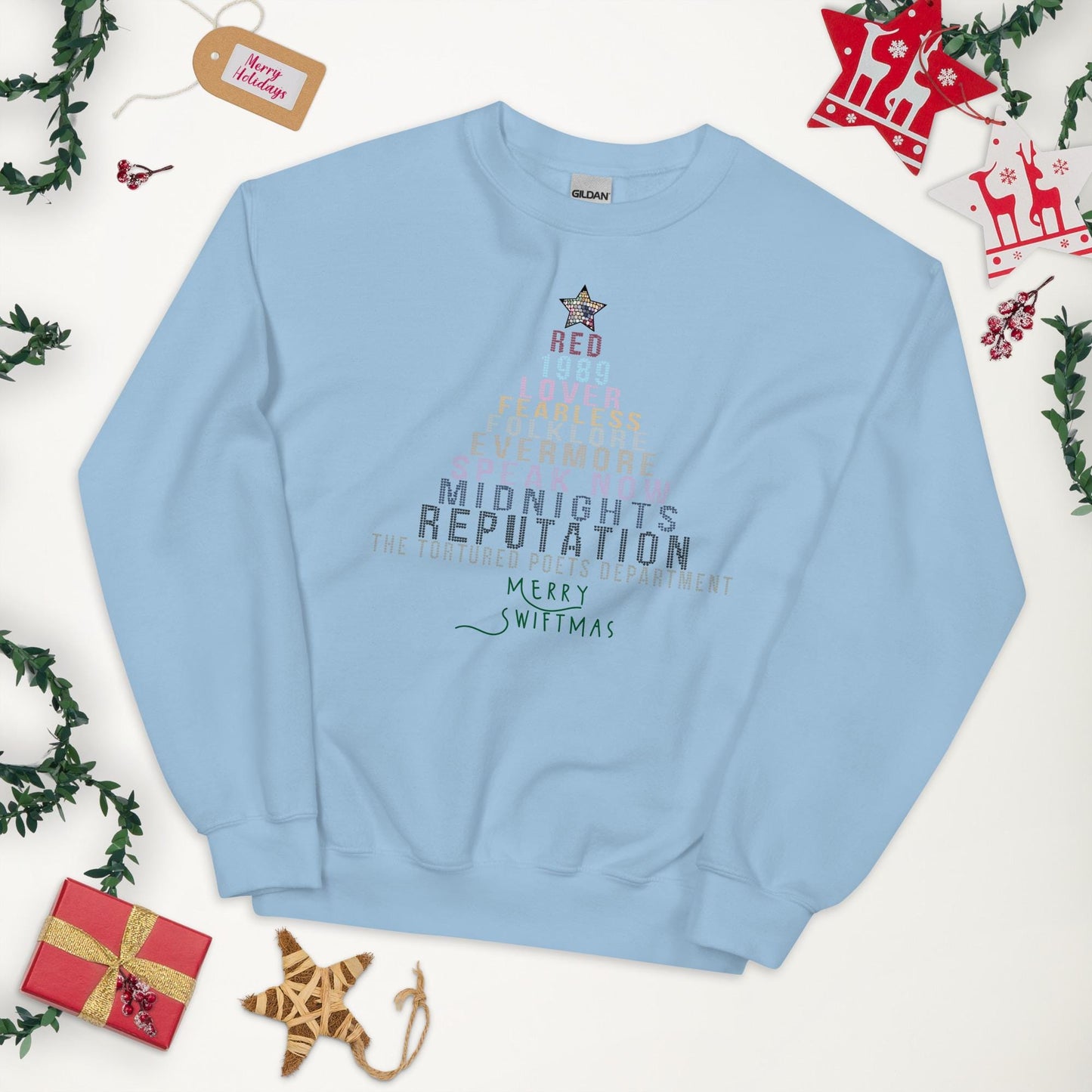 The Eras Holiday Crewneck | Taylor Swift inspired