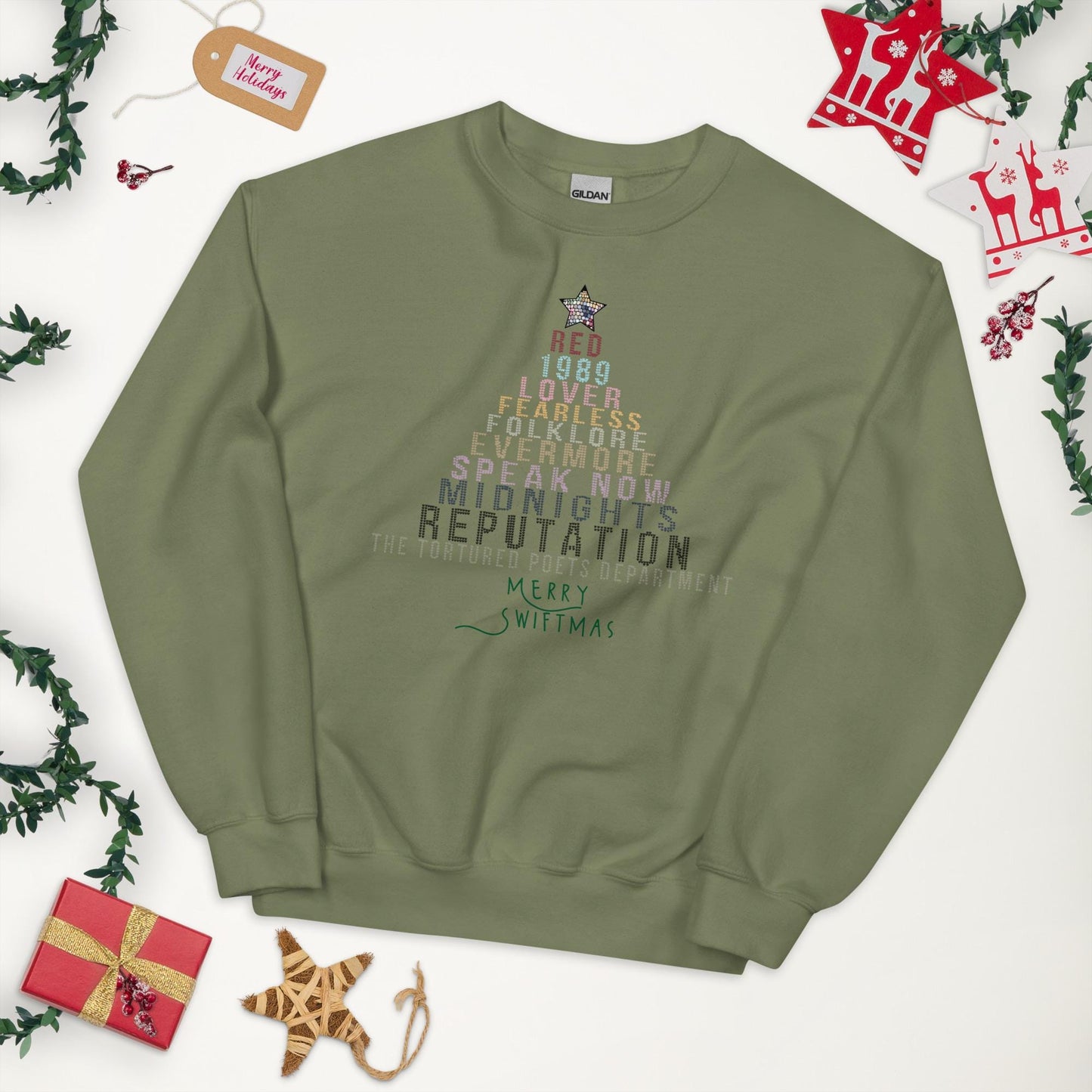 The Eras Holiday Crewneck | Taylor Swift inspired