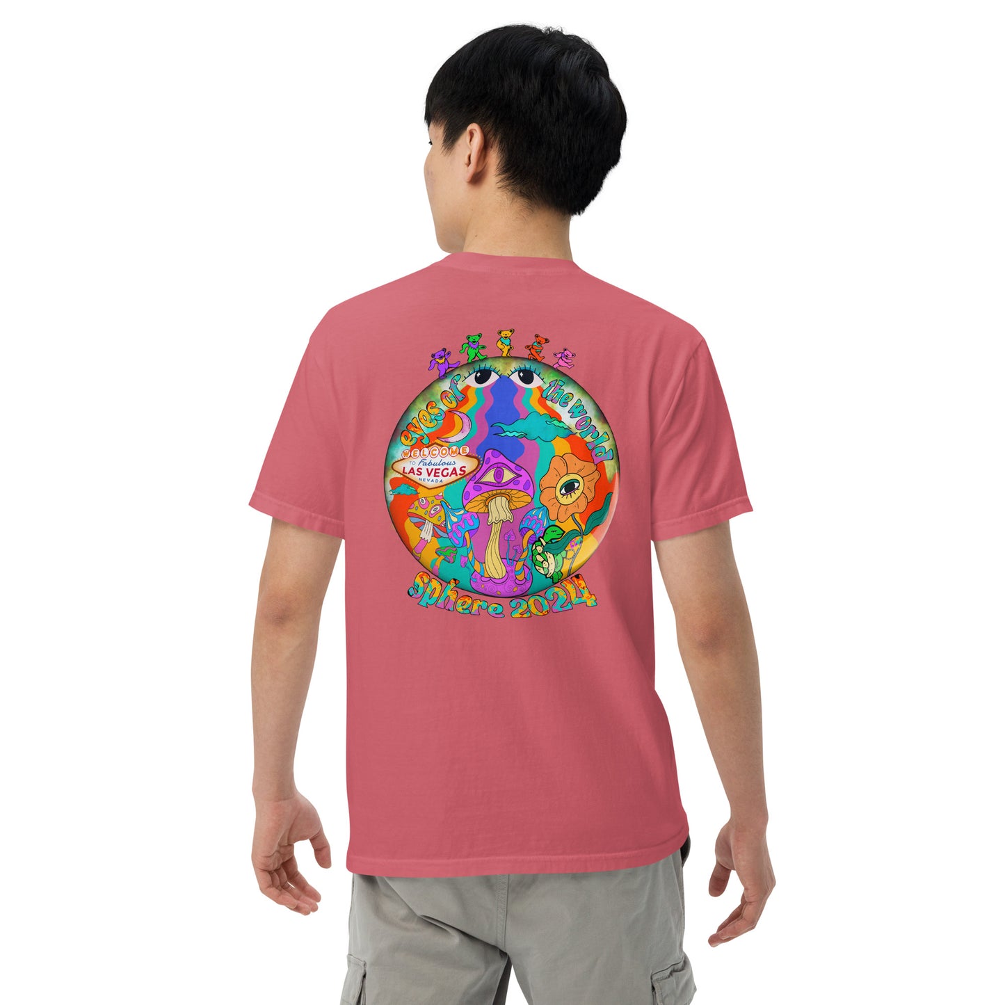 Sphere x Dead & Company Las Vegas inspired psychedelic unisex T-shirt