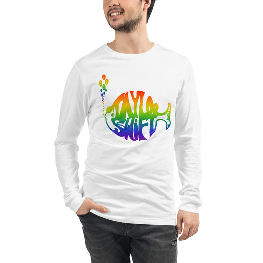 Swiphtie Long Sleeve T: Swiftie & Phish Rainbow Unisex T-shirt