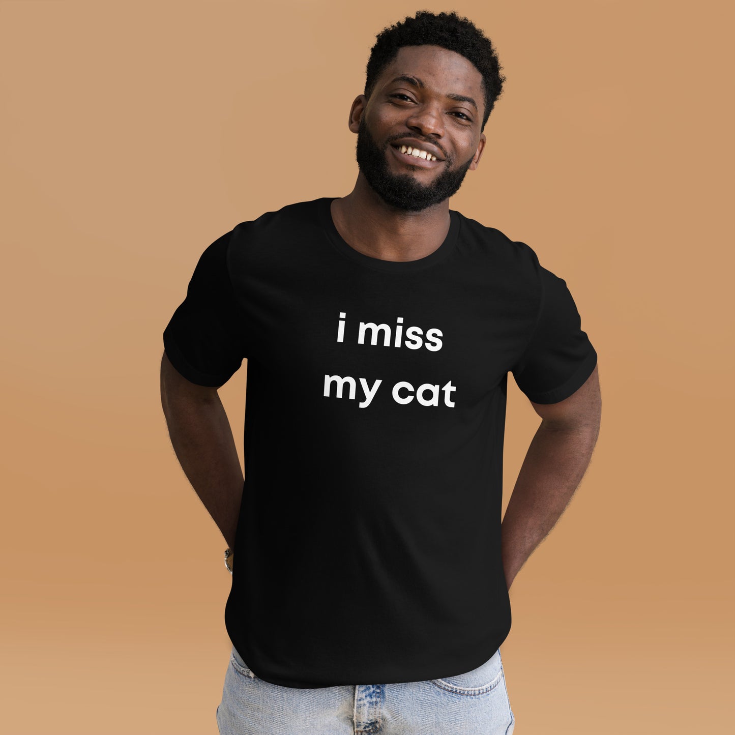 i miss my cat | unisex travel t-shirt