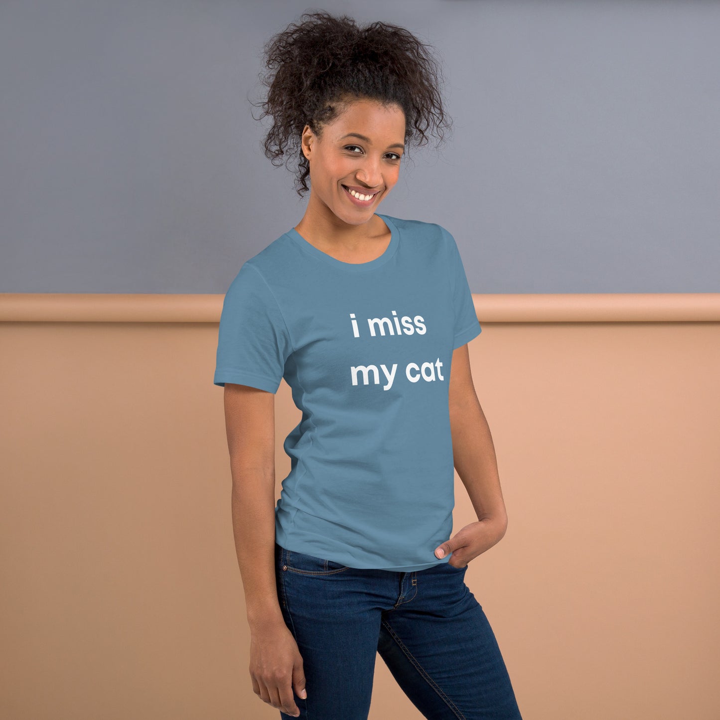 i miss my cat | unisex travel t-shirt