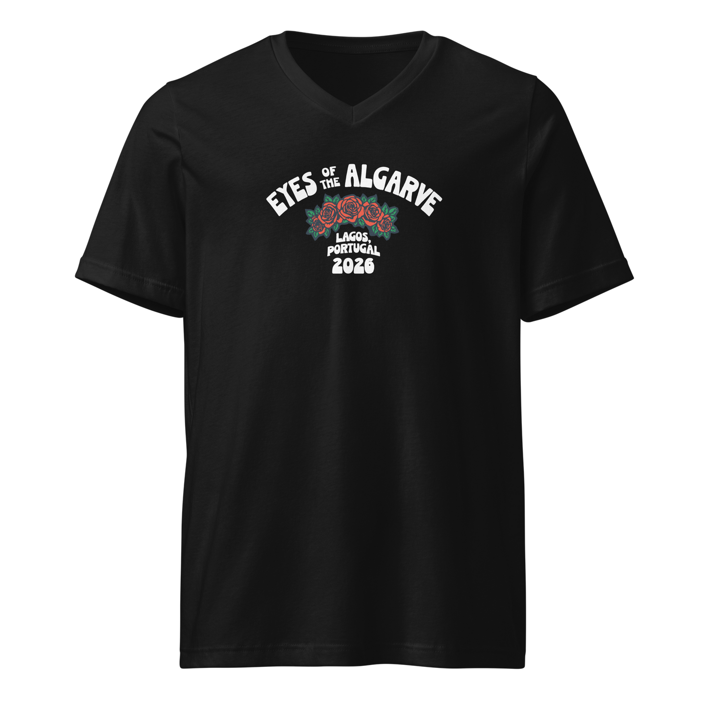 Eyes of the Algarve Unisex Short Sleeve V-Neck