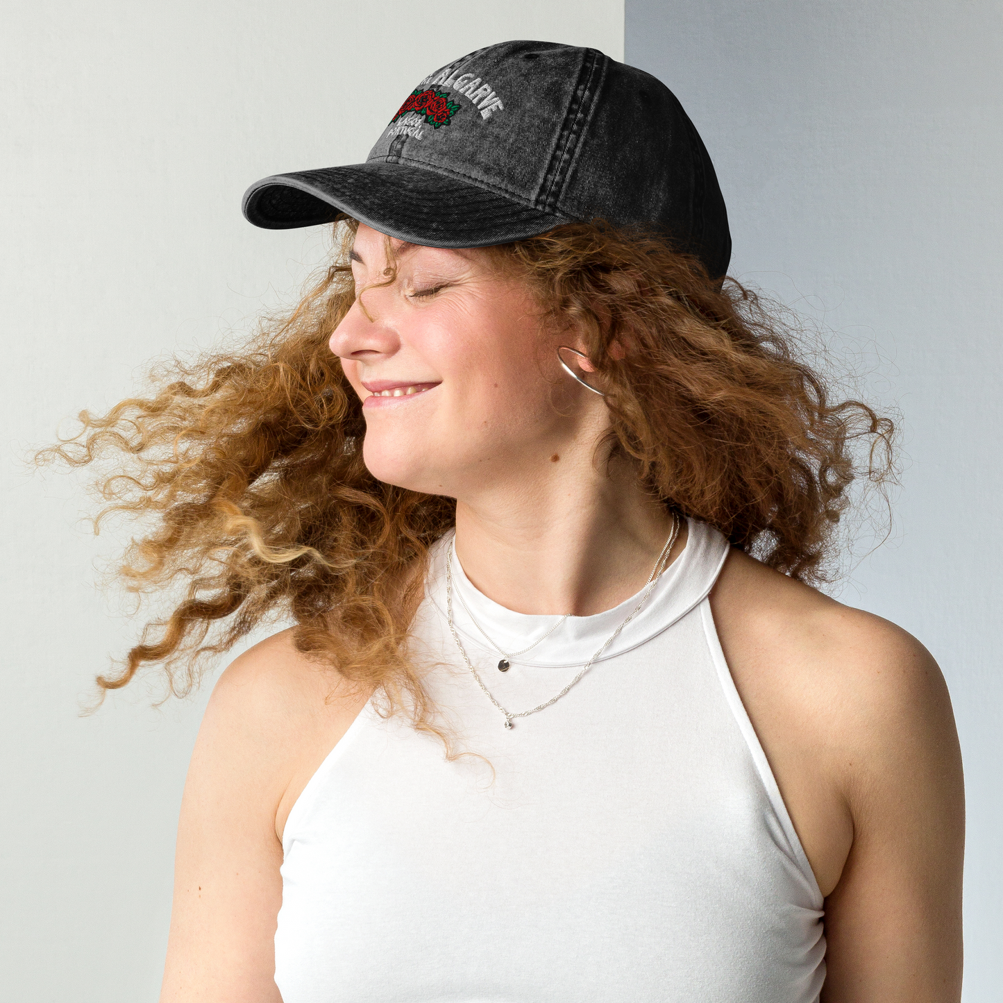 Eyes of the Algarve Embroidered Cap