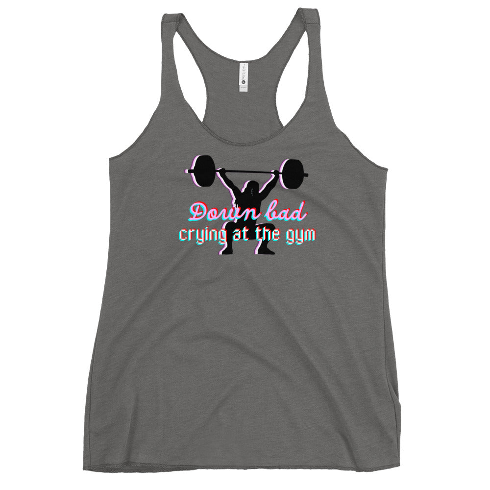 Down Bad Crying at the Gym Workout Tank | Swiftie The Tortured Poets Department inspired