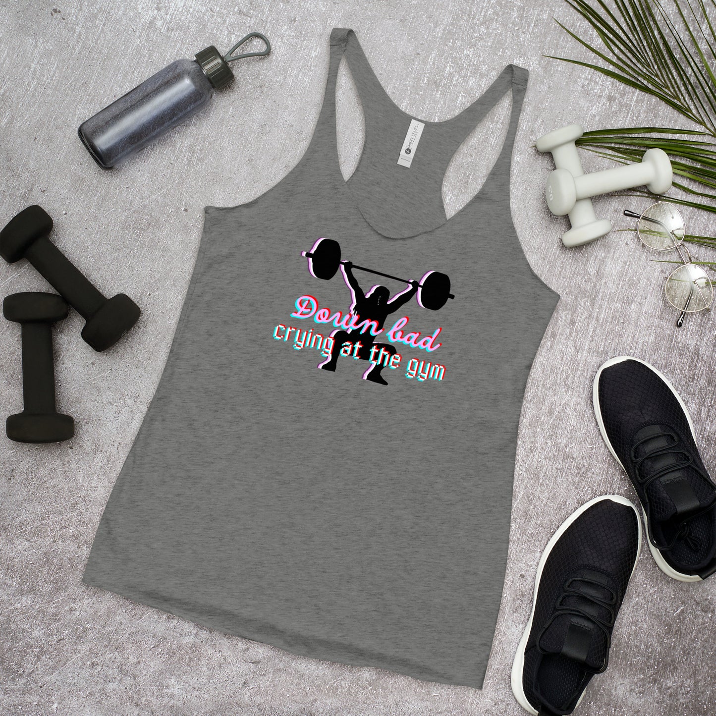 Down Bad Crying at the Gym Workout Tank | Swiftie The Tortured Poets Department inspired