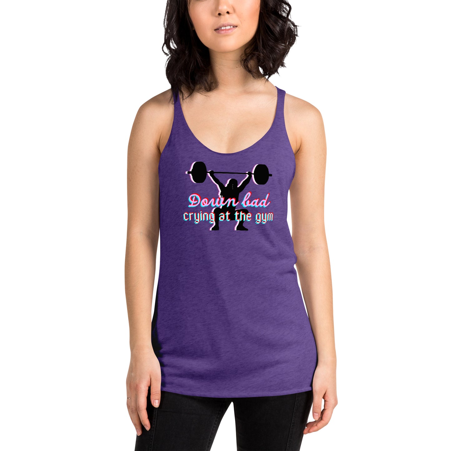 Down Bad Crying at the Gym Workout Tank | Swiftie The Tortured Poets Department inspired