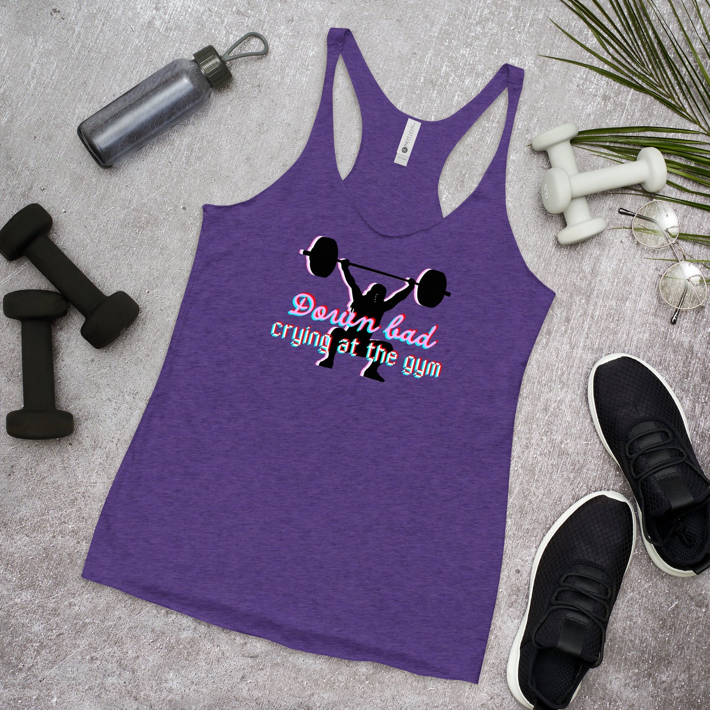 Down Bad Crying at the Gym Workout Tank | Swiftie The Tortured Poets Department inspired