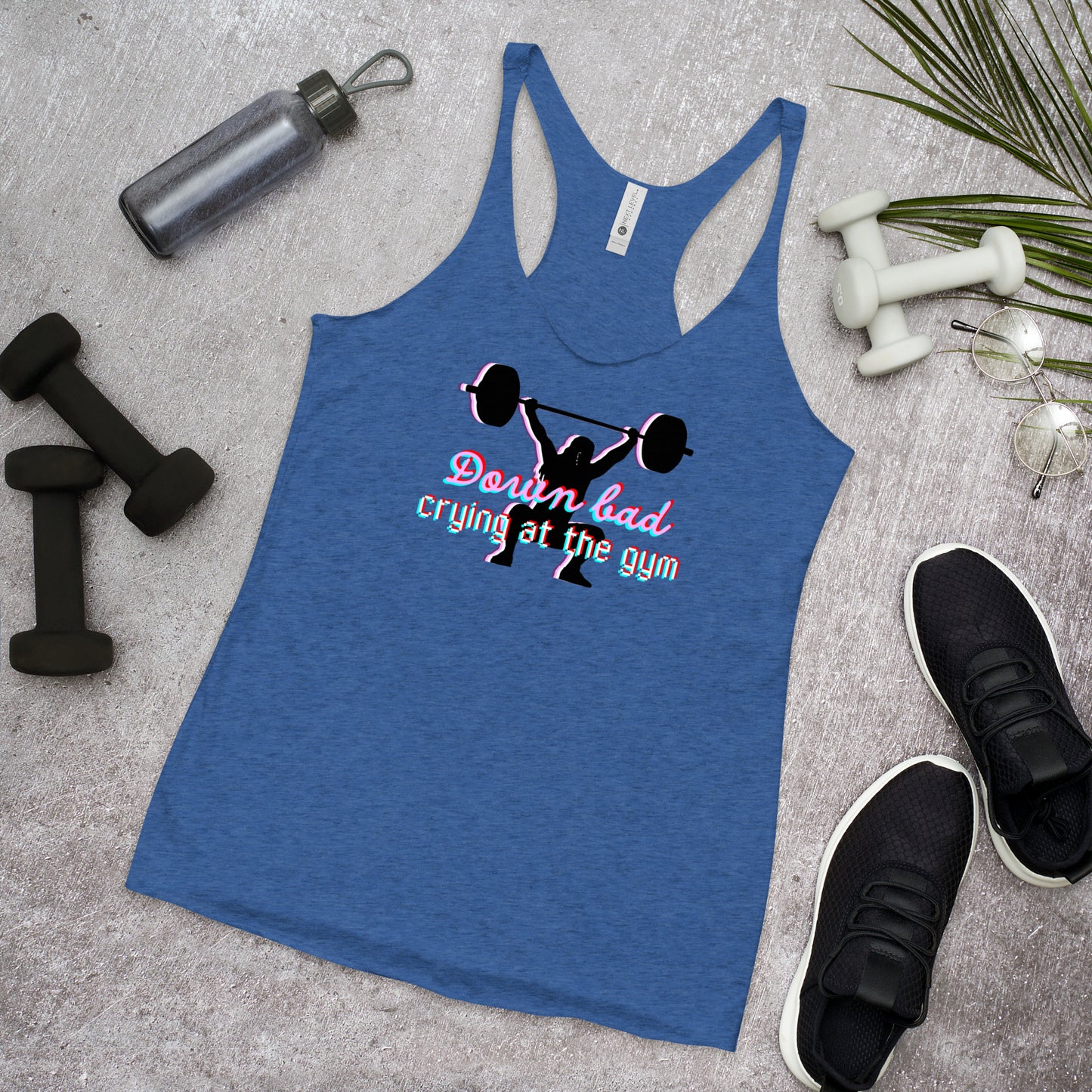 Down Bad Crying at the Gym Workout Tank | Swiftie The Tortured Poets Department inspired