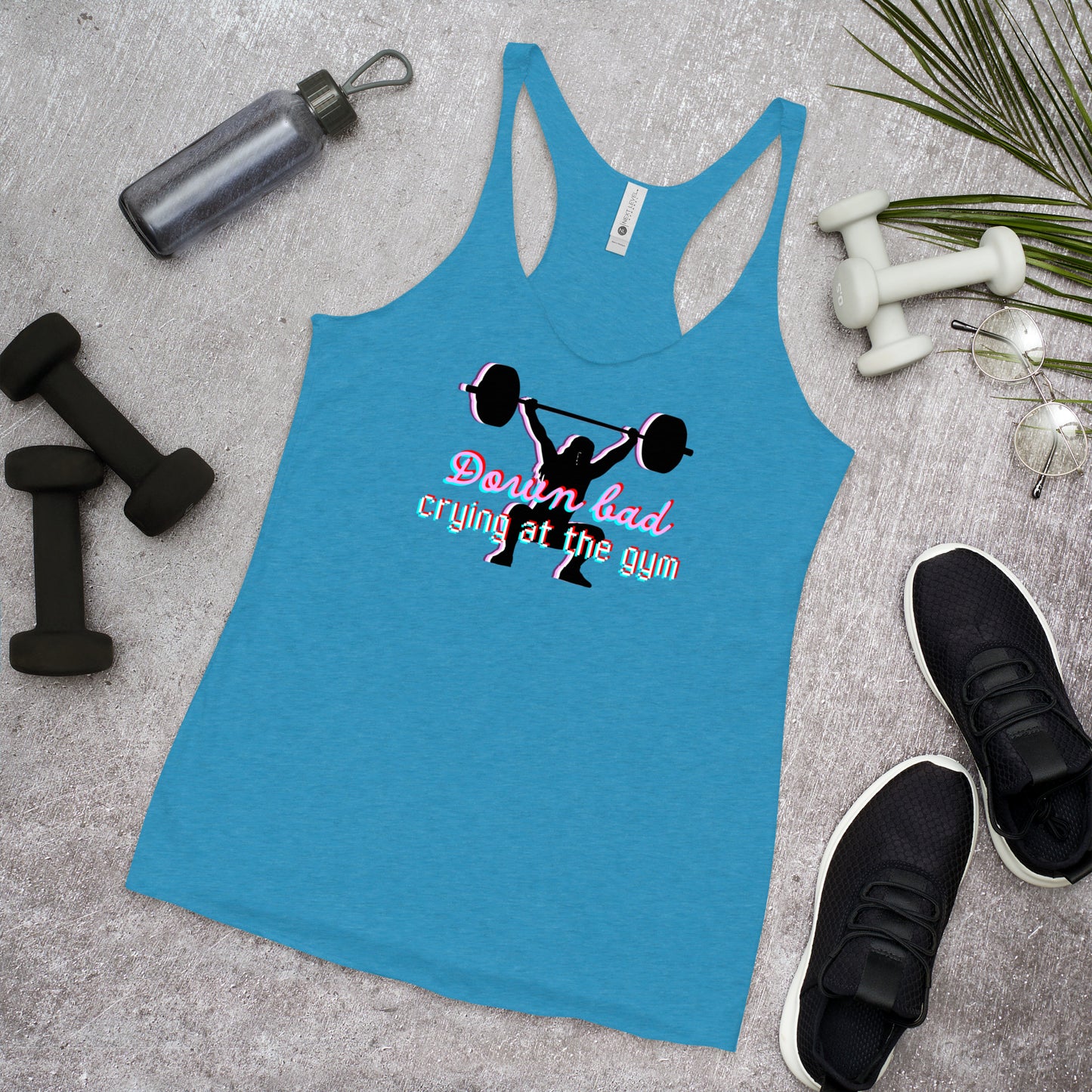 Down Bad Crying at the Gym Workout Tank | Swiftie The Tortured Poets Department inspired