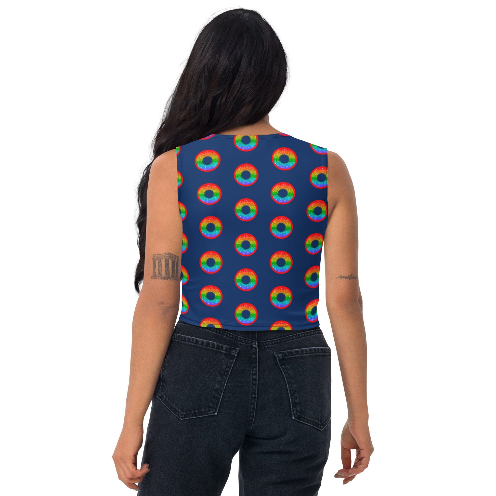 Phish Pride Crop Top | Rainbow Donut | Phabulous