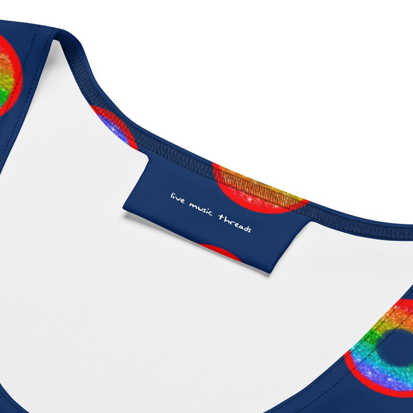 Phish Donut Pride Crop Top | Rainbow Donut | Phabulous