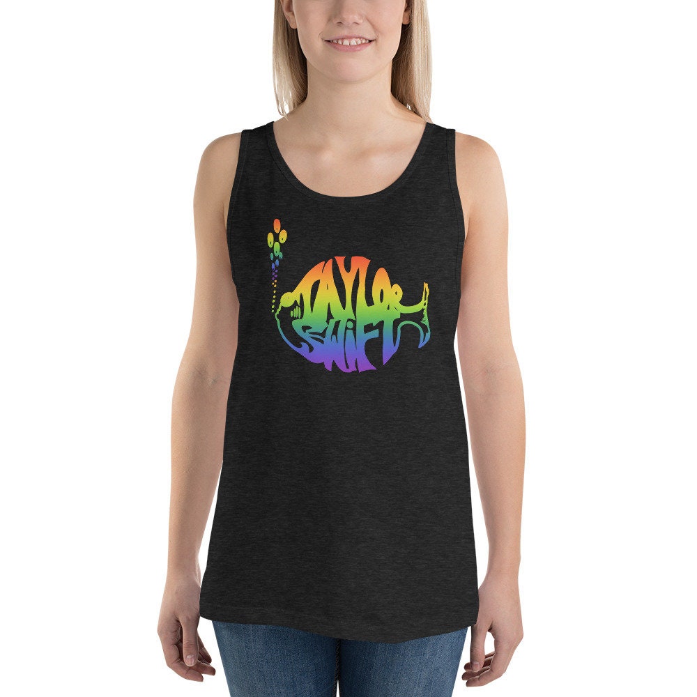 Swiphtie Tank: Swiftie & Phish Rainbow