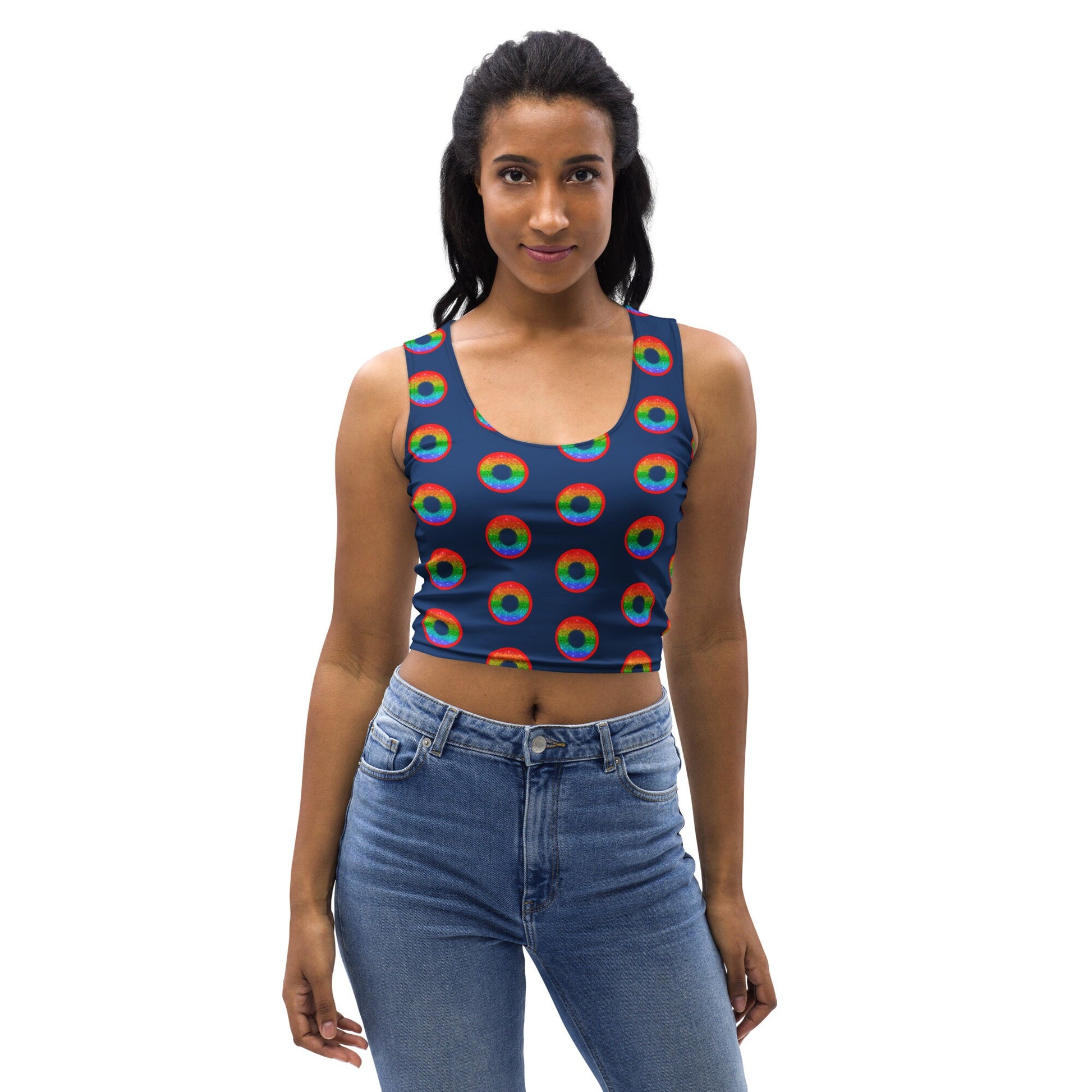 Phish Pride Crop Top | Rainbow Donut | Phabulous