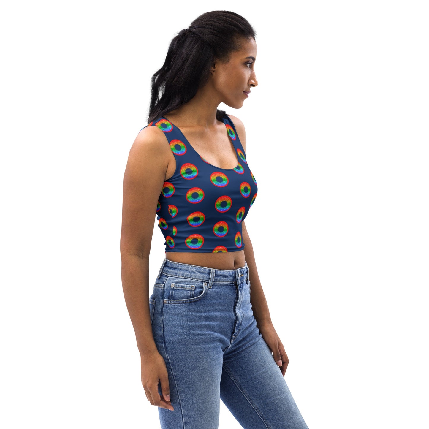 Phish Pride Crop Top | Rainbow Donut | Phabulous