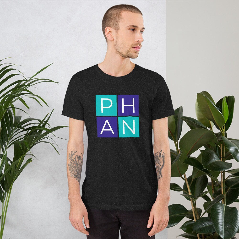 P H A N | Phish inspired corporate logo unisex T-Shirt