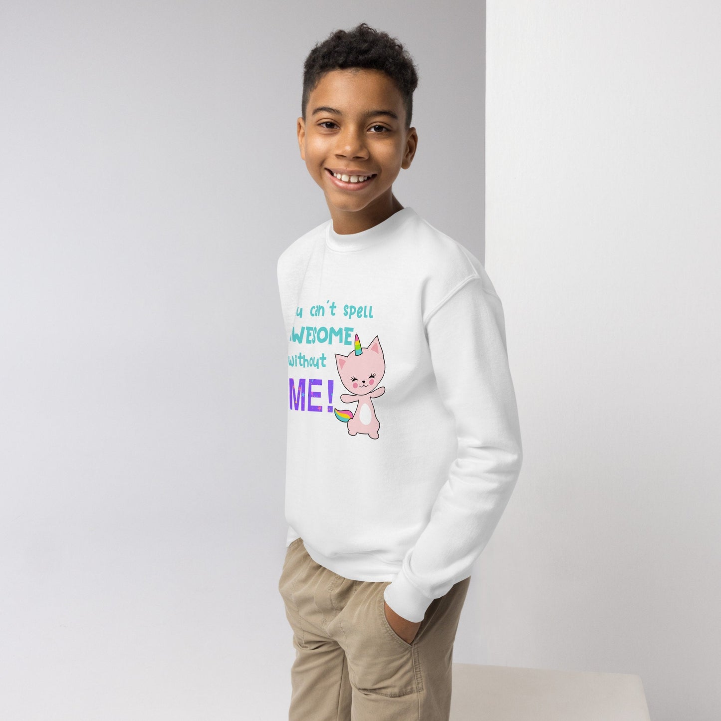 Swiftie Kids | You Can’t Spell Awesome without ME! | Taylor Swift Inspired Crewneck